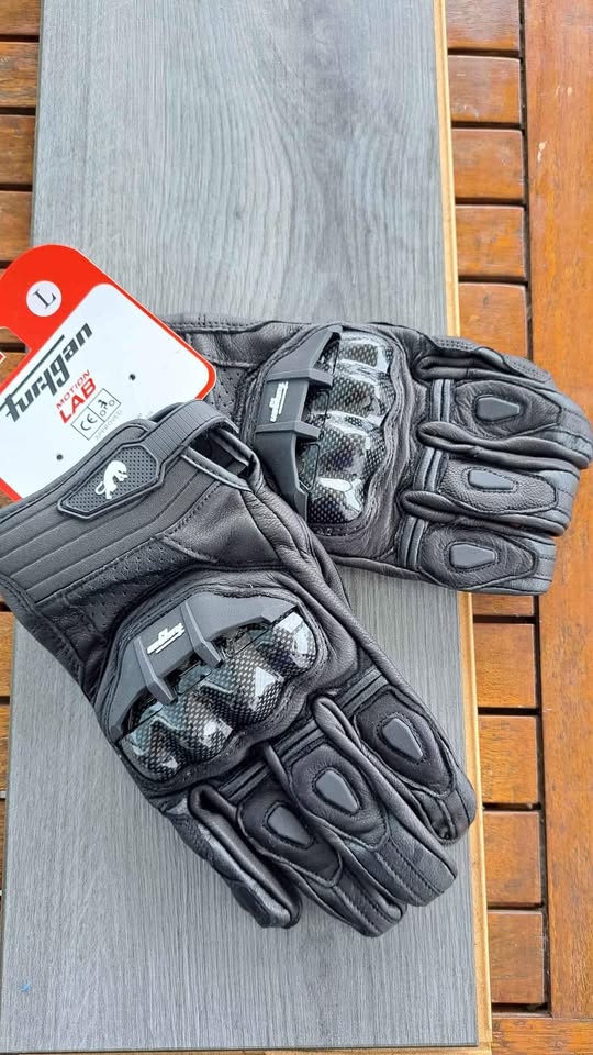 Gants Furygan cuir/carbone - L
