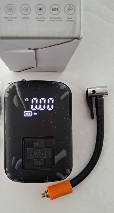 Gonfleur portable sur batterie