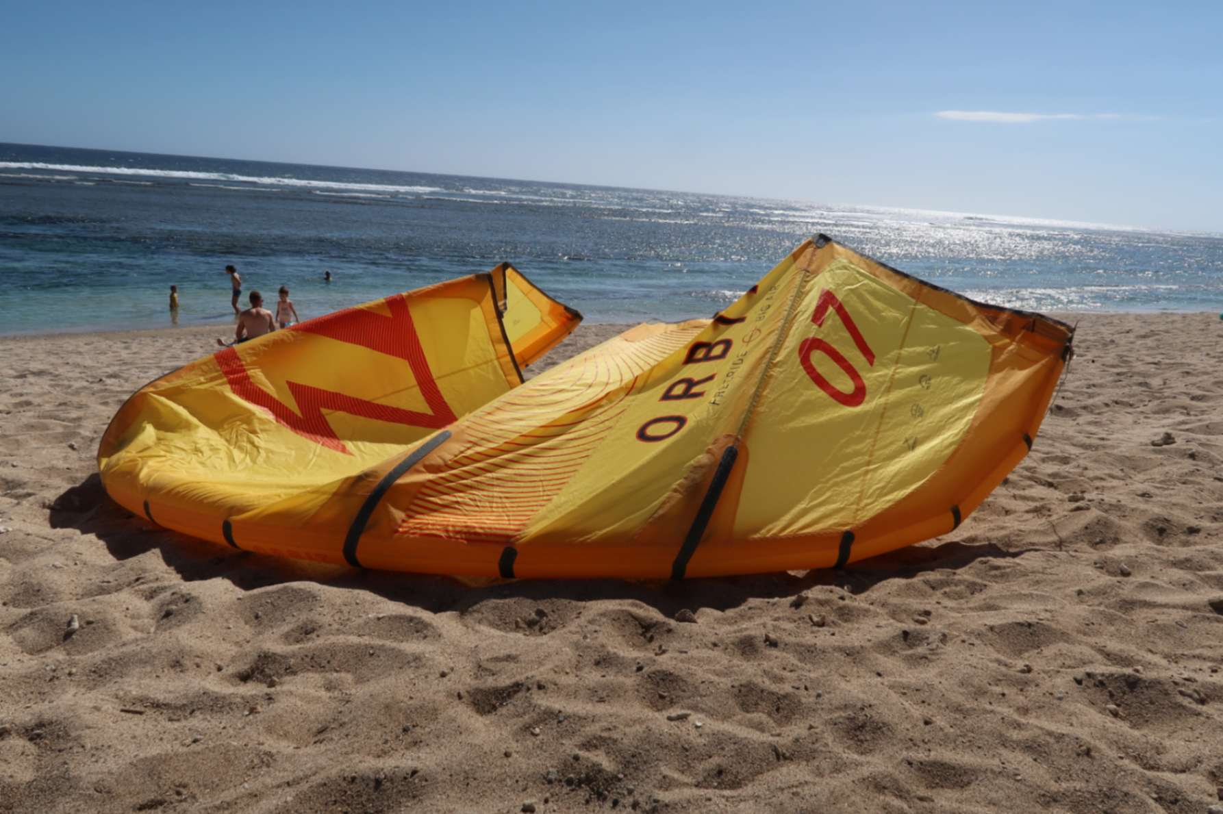 Aile kitesurf North Orbit 7m + barre