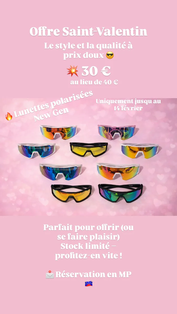 🔥 Lunettes polarisées neuve new gen🕶️