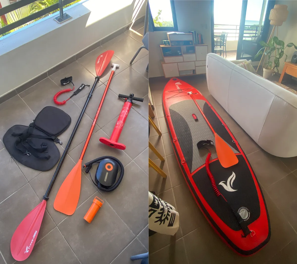 Stand UP Paddle FreeinSUP 10"6 convertible Kayak