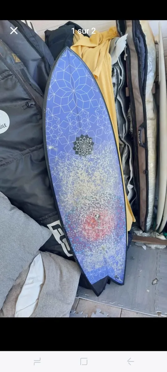 GaryMcNeill modéle Rasta TT - 5'11