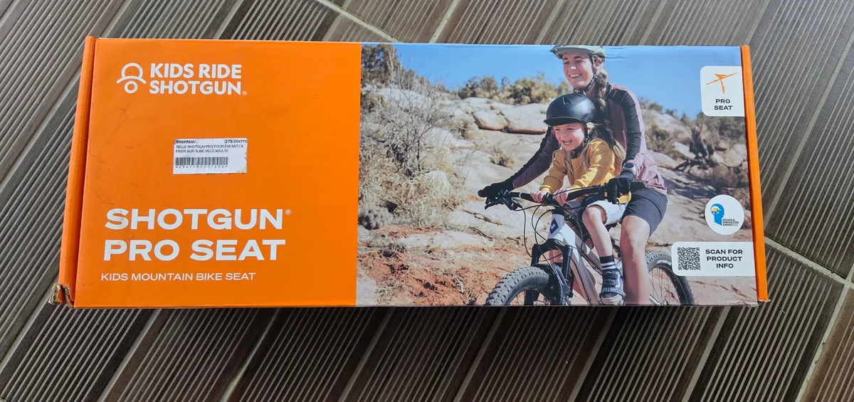 Selle enfant pour cadre vélo