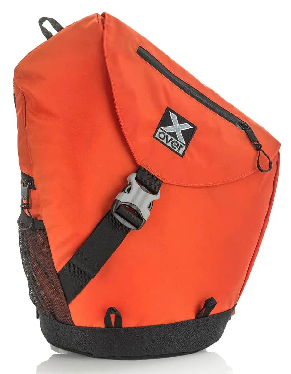 Sac à dos de rider -50% marque X-over BIKE gris ou orange  taille M
